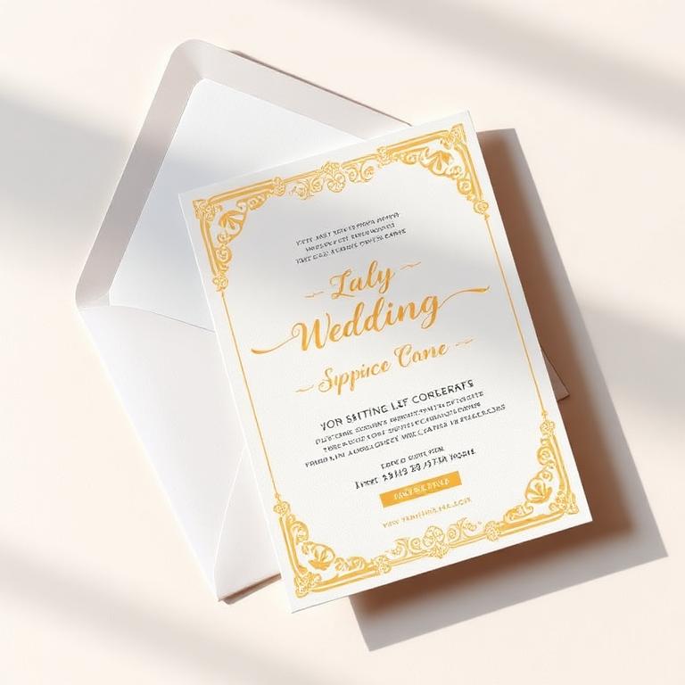 Invitations mockup