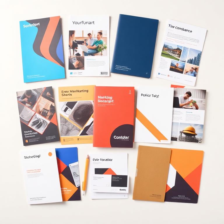 Marketing Materials mockup